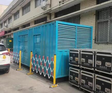 田家庵静音发电机租赁